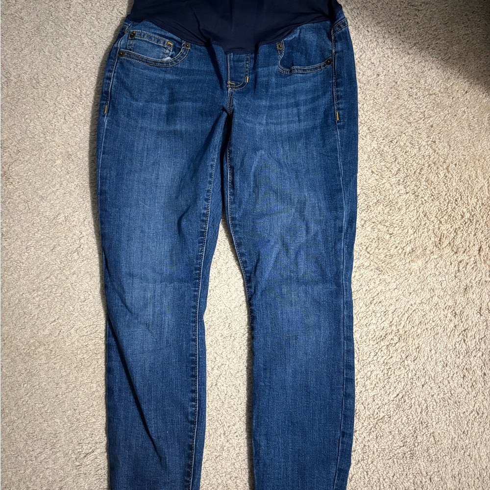 GAP Over the Belly Maternity Skinny Jeans